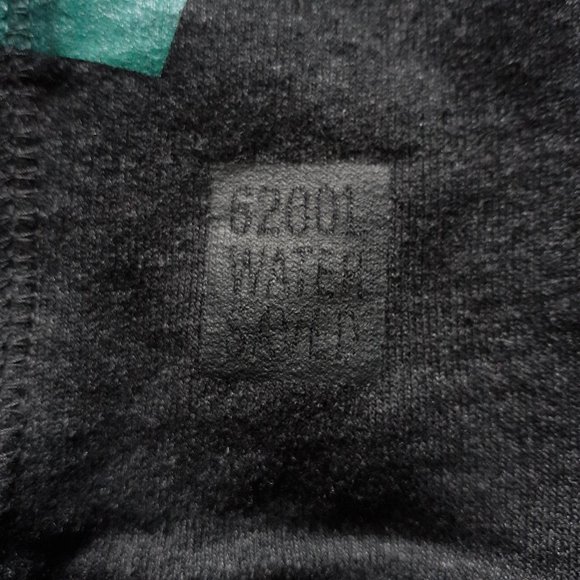 Pure Waste 100% Recycled Sweatshirt With Logo Charcoal Gray Size M - Picture 6 of 7